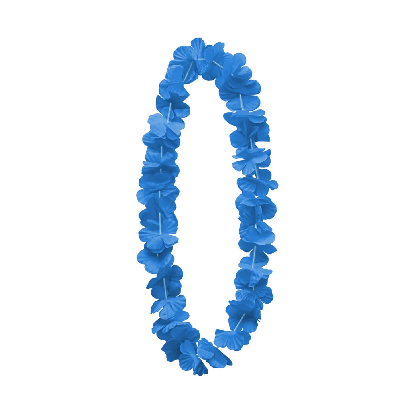 Hawaiikrans Blå Klassisk Blomsterkrans 100 cm