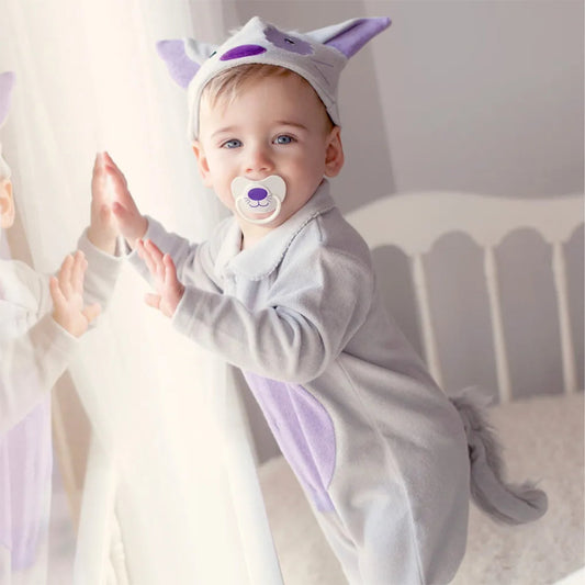 Mystisk Lila Katt Maskeraddräkt Bebis