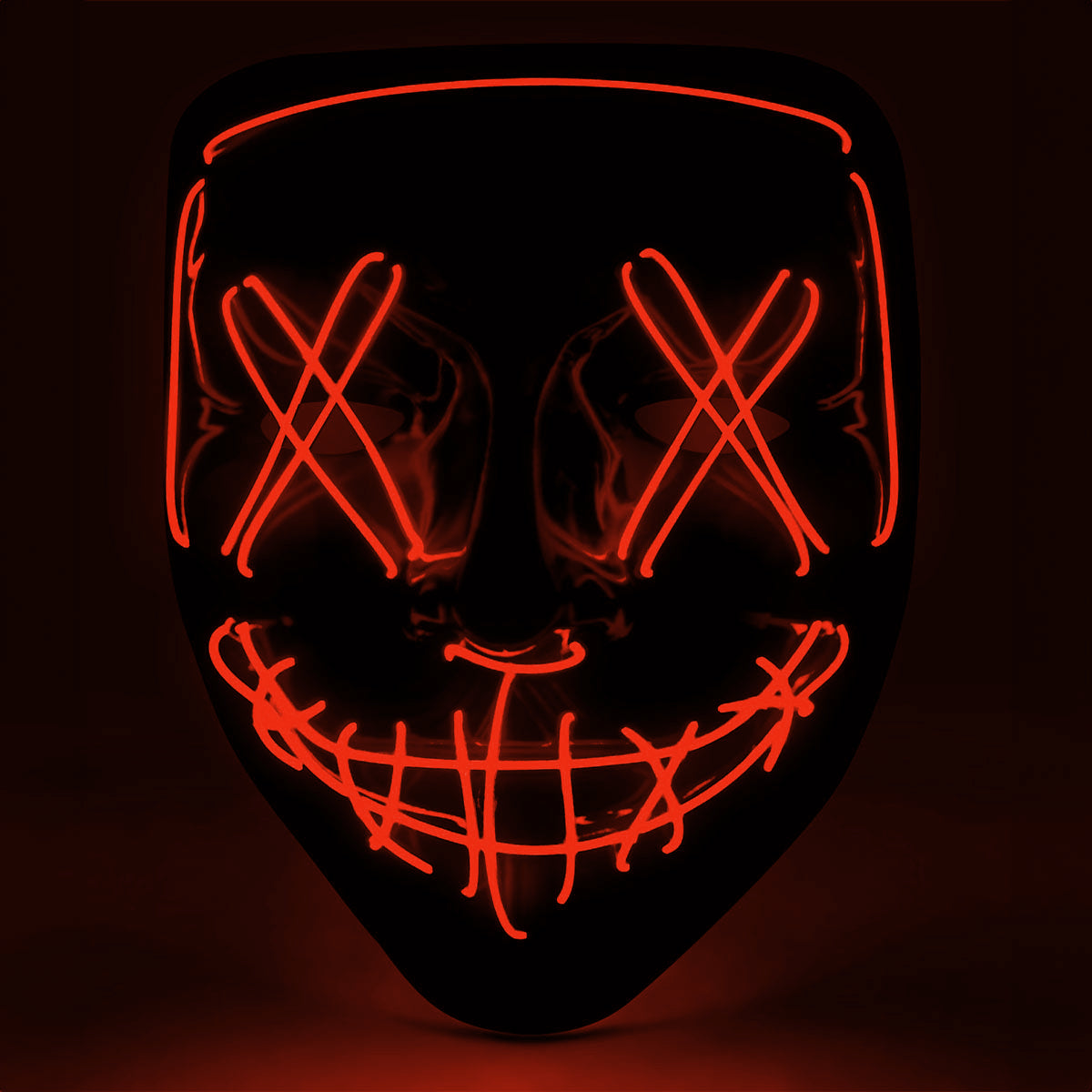 Hotfull Röd Lysande LED-mask