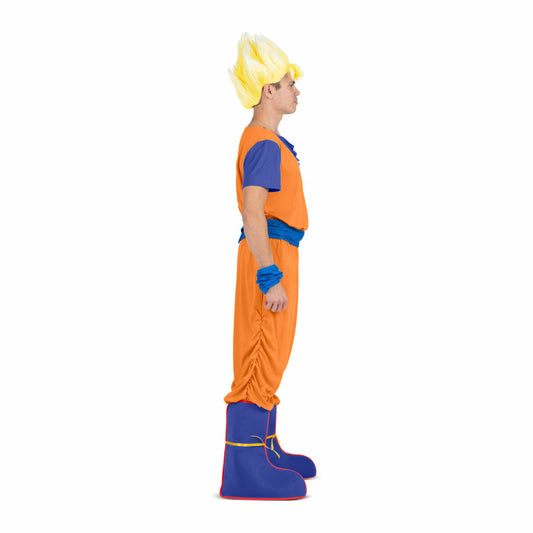Profilbild av en man som bär den kompletta Goku-dräkten för herr.