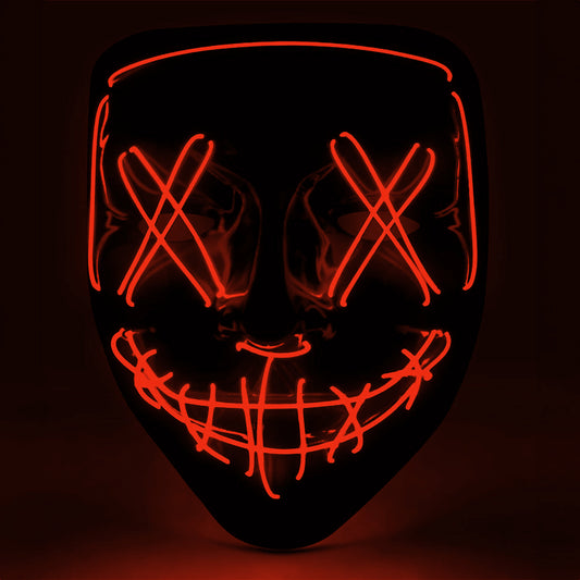 Hotfull Röd Lysande LED-mask