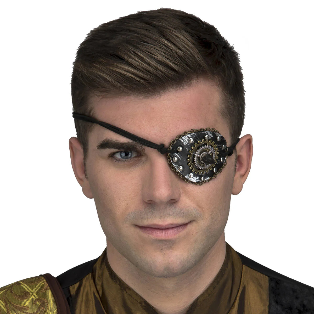 Mekanisk Steampunk Ögonlapp